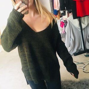 BOOHOO 💛Off the shoulder SUPER OVERSIZED sweater